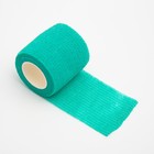 Бинт самофиксирующийся, 5 см, макс. растяжимость 4,5 м, зелёный - Фото 2