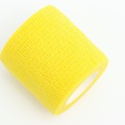 Бинт самофиксирующийся, 5 см × 4.5 м, жёлтый - Фото 3