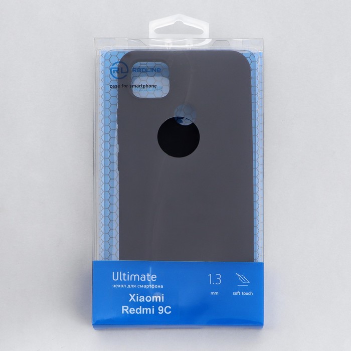 Чехол Red Line Ultimate для Xiaomi Redmi 9C, силиконовый, черный - фото 51454166