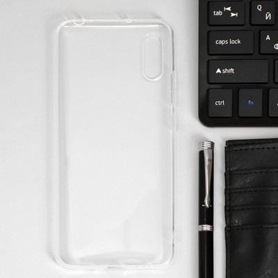 Чехол iBox Crystal для Xiaomi Redmi 9A, силиконовый, прозрачный