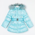 Пальто для девочки , цвет голубой, рост 92 см - фото 9480844