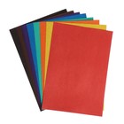 Картон цветной Calligrata, А4, 8 листов, 8 цветов, немелованный - Фото 2