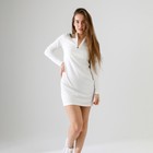 Платье с молнией SL, 46, белый - фото 320192845
