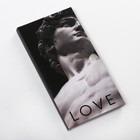 Обёртка для шоколада, кондитерская упаковка «Love», 18.2 х 15.5 см - Фото 2