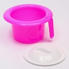 Горшок туалетный детский «Кроха», цвет розовый, 1,75 л. - Фото 2