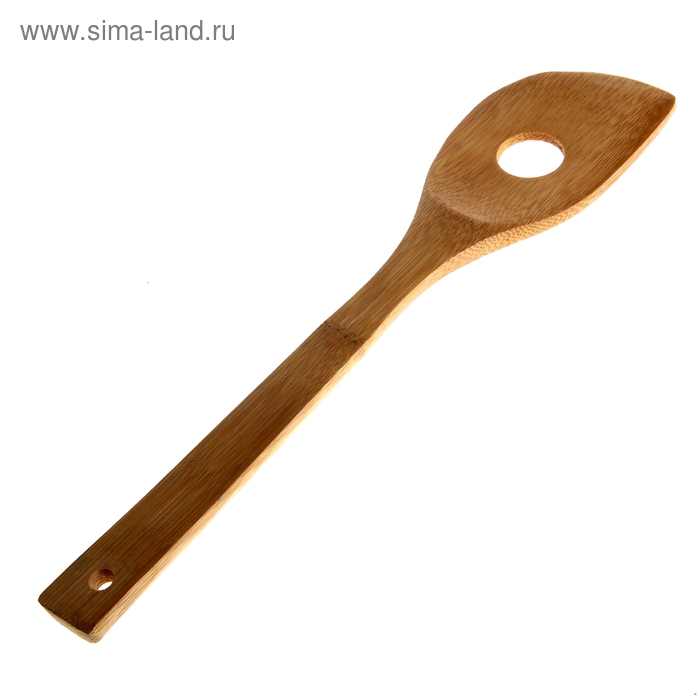 Лопатка кухонная с отверстием 30 см "Дуновение леса" - Фото 1