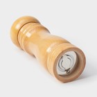 Мельница для специй Доляна «Дуновение леса», 15×4.5 см, керамический механизм, бежевая - Фото 6