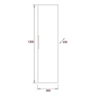 Пенал Onika Девис 30.10, универсальный, подвесной - Фото 4