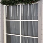УЦЕНКА Гирлянда «Сосульки рифленые» 2.5×0.5 м, IP65, прозрачная нить, 288 LED, свечение мульти с эффектом стекания, 12 В - Фото 5