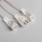 УЦЕНКА Гирлянда «Сосульки рифленые» 2.5×0.5 м, IP65, прозрачная нить, 288 LED, свечение мульти с эффектом стекания, 12 В - Фото 10