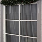УЦЕНКА Гирлянда «Сосульки» 2.5×0.3 м, IP65, прозрачная нить, 192 LED, свечение белое с эффектом стекания, 12 В - Фото 5