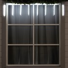 УЦЕНКА Гирлянда «Сосульки» 2.5×0.3 м, IP65, прозрачная нить, 192 LED, свечение белое с эффектом стекания, 12 В - Фото 6