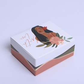 Коробка сборная «Girl», 12 × 10 × 5 см