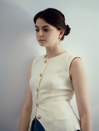 Серьги висячие «Жемчуг Грейс», белые в золоте - Фото 7