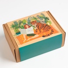 Набор подарочный «Этель» Friends, полотенце 50×90 см, 30×60 см, мочалка, расчёска  (артикул 7351706)  большой выбор товаров оптом и в розницу по низким ценам с доставкой