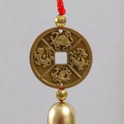 Колокольчик металл "Четыре бога" 1 колокол d=2,5 см 37х5 см - фото 24116287