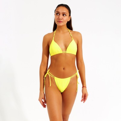 Купальник женский раздельный MINAKU цвет жёлтый, размер 44