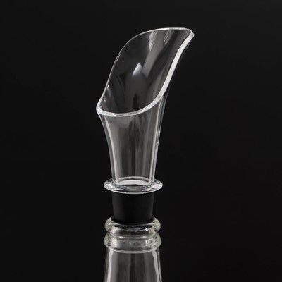 Набор для вина Доляна Crystal wine, 2 предмета: пробка, аэратор, пластик