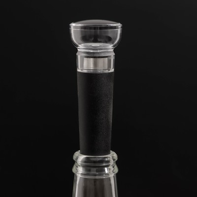Набор для вина Доляна Crystal wine, 2 предмета: пробка, аэратор, пластик