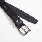 Ремень, ширина 4,5 см, винт, пряжка металл, цвет чёрный 7521988