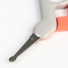 Детские маникюрные ножницы, цвет белый/оранжевый 6913475