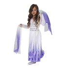 Карнавальный костюм «Эльза 2», белое платье, р. 28, рост 110 см - фото 109159954