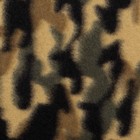 Плед "Этель"  Зеленый камуфляж 130х150 см, 100% п/э, флис 160 гр/м2 - Фото 3