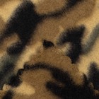 Плед "Этель"  Зеленый камуфляж 130х150 см, 100% п/э, флис 160 гр/м2 - Фото 4