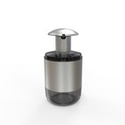 Гигиенический дозатор для жидкого мыла HYGIENIC, цвет прозрачно-чёрный, 9х9х18 см - фото 295404630