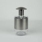 Гигиенический дозатор для жидкого мыла HYGIENIC, цвет прозрачно-натуральный, 9х9х18 см - фото 295404631