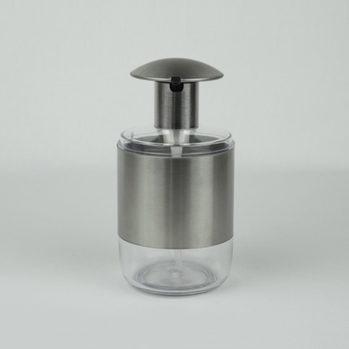 Гигиенический дозатор для жидкого мыла HYGIENIC, цвет прозрачно-натуральный, 9х9х18 см - фото 1908801497