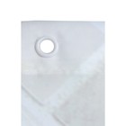 Штора для ванной  Arya, с утяжелителем, 180х200 см, PLE, ткань полиэстер - Фото 4