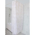 Штора для ванной  Arya, с утяжелителем, 180х200 см, PLE, ткань полиэстер - Фото 5