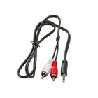 Кабель AURA RCA-JA30, миниджек 3,5 mm, 1 метр 7562176 - фото 4127233