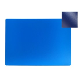 Накладка на стол пластиковая А4, 339 х 244 мм, 500 мкм, прозрачная, тёмно-синяя (подходит для ОФИСА)