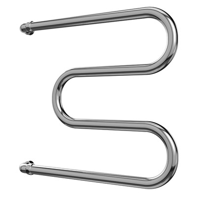 Полотенцесушитель водяной TERMINUS AISI 32×2, эконом, М-образный, 500×500 мм, хром
