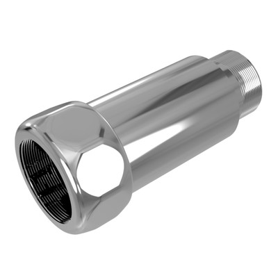 Соединитель прямой для полотенцесушителя TERMINUS 731SCH0505, гайка/штуцер 3/4"х3/4", хром