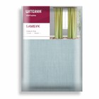 Штора портьерная для кухни Witerra Бамбук 135х180 см, серый, жаккард, пэ100% - фото 24072716