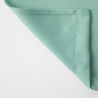Штора портьерная Witerra Матовый 135х260см, мятный, блэкаут, пэ 100% - фото 6143808