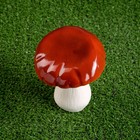 Садовая фигура "Грибочек сыроежка", керамика, 13 см, микс - Фото 3