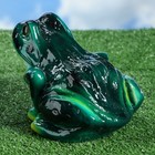Садовая фигура "Жаба", зелёная, 18 см - Фото 3