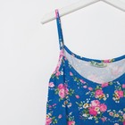 Пижама женская (майка, брюки) цвет индиго, размер 44 - Фото 7