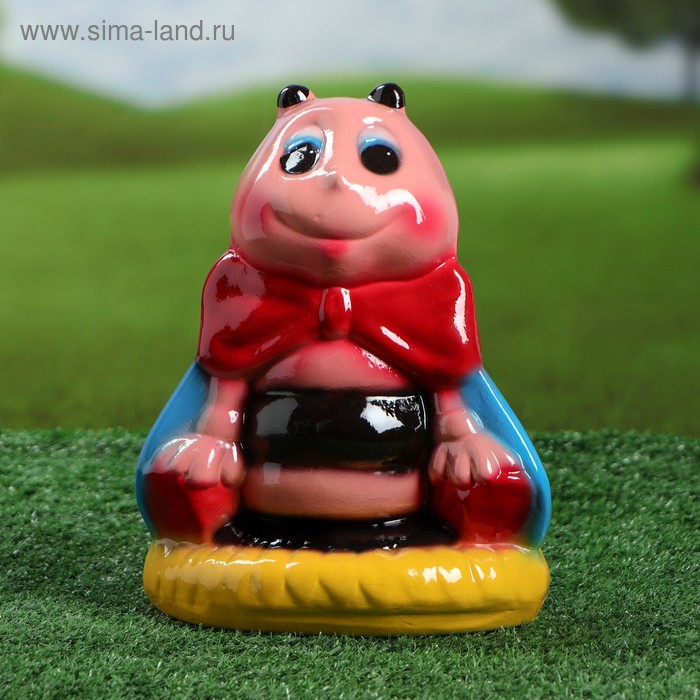 Садовая фигура "Пчелка", разноцветная, 25 см - Фото 1