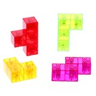 Конструктор магнитный «Магическая 3D головоломка», 4 детали, 54 задания - Фото 2