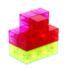 Конструктор магнитный «Магическая 3D головоломка», 4 детали, 54 задания - Фото 3