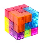 Конструктор магнитный «Магическая 3D головоломка», 7 деталей, 108 заданий - Фото 3