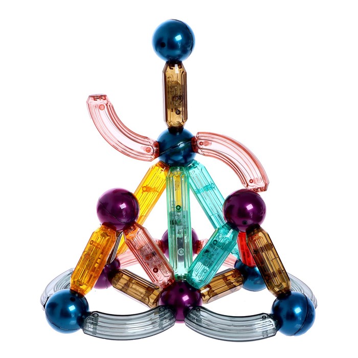 Конструктор магнитный для малышей «Магические палочки», 36 деталей 52051