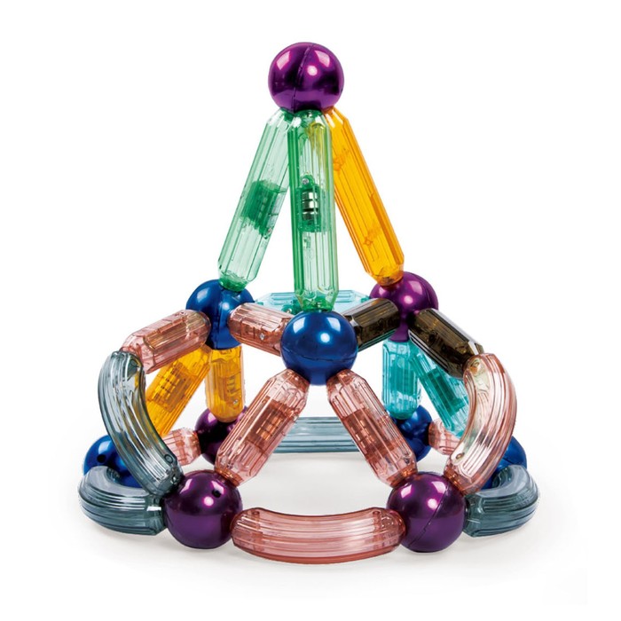 Конструктор магнитный для малышей «Магические палочки», 36 деталей 52051