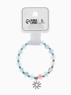 Браслет «Радость» солнце, цвет бело-голубой в серебре, d=7 - Фото 5