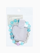 Браслет из бусин «Радость. Монетка», d=7 см, белый, голубой - Фото 5